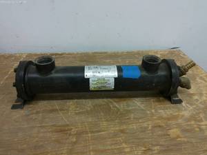 lot 633 image: Used Heat Exchanger EK-718-T with Various Maintenance Supplies