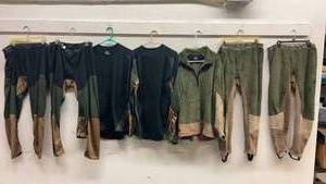 lot 559 image: Cabelas 2XL Thermal Set Pants and Tops with Polartec Insulation