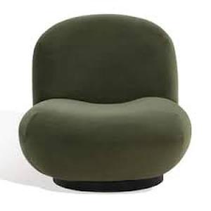lot 2 image: SAFAVIEH Stevie Olive GreenBlack Accent Chair  Customer Returns See Pictures
