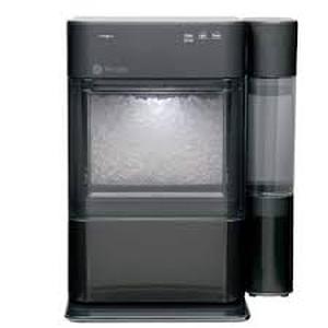 lot 4 image: GE Profile Opal 24 lb Portable Nugget Ice Maker in Black Stainless, with Side Tank, and Wi-Fi connected Customer Returns See Pictures