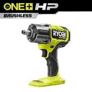 lot 10 image: RYOBI ONE HP 18V Brushless Cordless 4-Mode 12 in. High Torque Impact Wrench (Tool Only) Customer Returns See Pictures