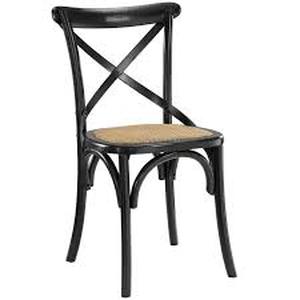 lot 23 image: Lot of MODWAY Gear Black Dining Side Chair Customer Returns See Pictures