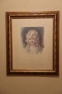 lot 89 image: Large Goldilocks Framed Art By Gothmann & Gothmann Oakland NJ