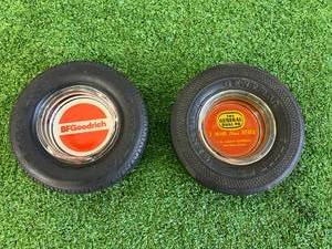 lot 7 image: BF Goodrich & General Tire Ashtrays