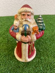 lot 10 image: Cast Iron Santa Bank - 9 Tall