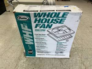 lot 23 image: NIB Whole House Fan 4500CFM