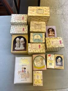 lot 90 image: Precious Moments Porcelain Figurines