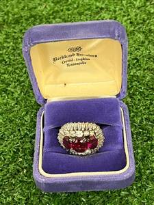 lot 114 image: Large Ring Stamped 925