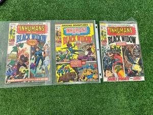 lot 118 image: Inhumans Comic Books