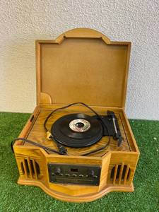 lot 155 image: Record Player, CD & Cassette