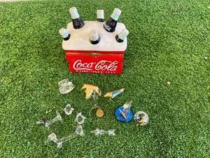 lot 160 image: Crystal & Coca-Cola Flip Top