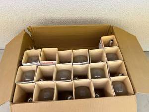 lot 224 image: 44 Sylvania 200 Watt Inside Frost Light Bulbs