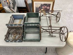 lot 239 image: Toy Wagon Parts