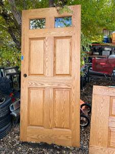 lot 254 image: Solid Wood Door 36 x 80