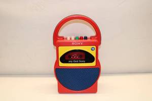 lot 48 image: Vintage Sony My First Sony Toy - Childs Learning Audio Player