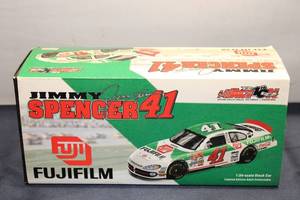 lot 61 image: Limited Edition 124 Scale Jimmy Spencer #41 Stock Car - Fujifilm