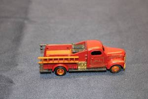 lot 79 image: 1948 Task Master Fire Truck Model - Mint Condition