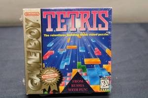 lot 116 image: Sealed Nintendo Game Boy Tetris Game - Classic Building Block Puzzle