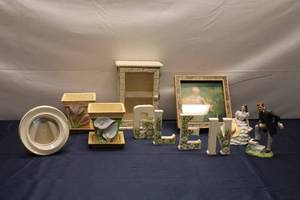 lot 174 image: Mixed Lot of Lenox Memorabilia, Decor Items, and Figurines