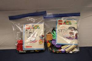 lot 187 image: Selection of LEGO Super Mario Sets with Instructions