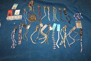 lot 234 image: Assortment of Beading Supplies - Includes Beads, Findings, and Charms