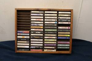 lot 244 image: Collection of 54 Vintage Music Cassette Tapes - Various Artists & Genres