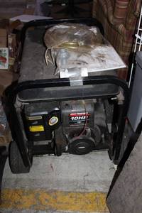 lot A-1-331 image: Coleman Powermate 10HP Portable Generator - Used