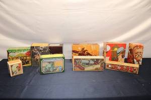 lot 340 image: Collection of 8 Vintage Avon Aftershave and Cologne Boxes