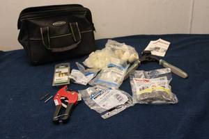 lot 387 image: Plumbing Tool Set with PEX Fittings and Accessories