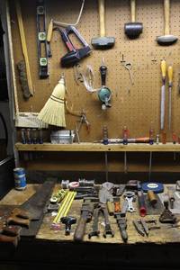 Assorted Hand Tools - Wrenches, Screwdrivers, Scales, and More