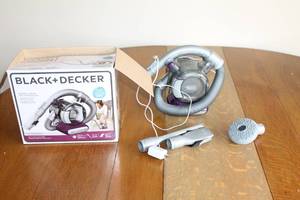 BlackDecker Cordless Lithium Flex Hand Vacuum - Includes Attachments and Charger