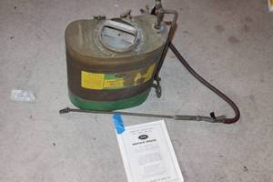 Vintage Cross Country Knapsack Sprayer with Operating Instructions