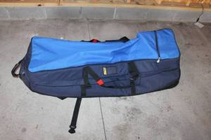 Bag Boy Golf Travel Bag with Wheels - Blue and Black