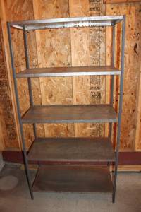 Industrial Metal Shelving Unit - 5-Tier Storage Rack