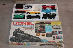 Lionel Thunderball Freight Electric Train Set - O27 Gauge with Sound Features