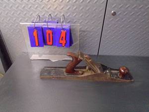 Stanley Bailey no 6 wood plane. Used condition. As shown.