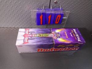 NIB Kenny Bernstein Budweiser dragster. 124 scale. As shown.