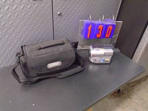 Samsung super 8 camcoder. Will need battery & charger. Tested & works. As shown.
