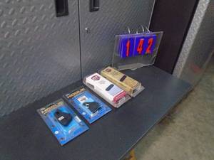 Box of gun items. As shown.