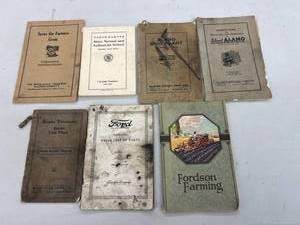lot 327 image: Fordson Farming & Other Vintage Manuals