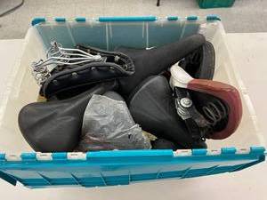 lot 347 image: Tote of Bicycle Seats