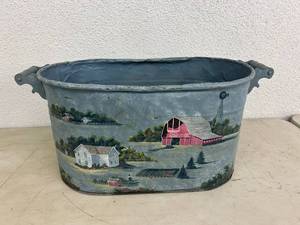 lot 355 image: Painted Boiler