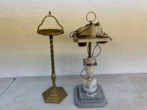 lot 360 image: Vintage Floor Ashtrays