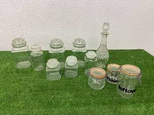 lot 438 image: Glass Jars, Decanter