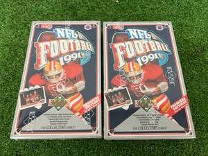 lot 468 image: Sealed Boxed Football Cards