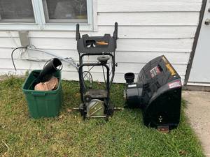 lot 476 image: Poulan Pro Snow Blower Parts
