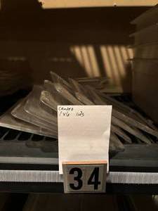 13 --1 x 6 Cambro Plastic Steam Table Lids