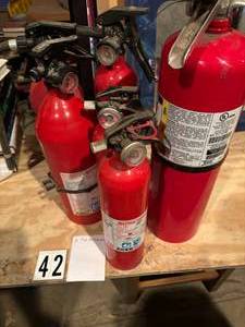 6 Fire Extinguishers