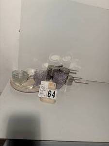 Chaffer Burner, Dinner Plates & Dessert Bowls