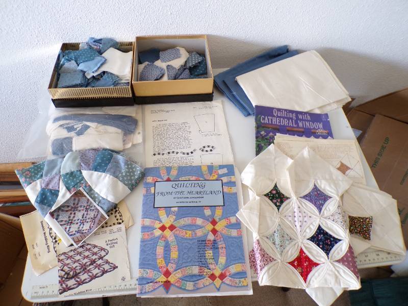 lot 47 image: (A-3) Large Lot of Quilting Supplie...